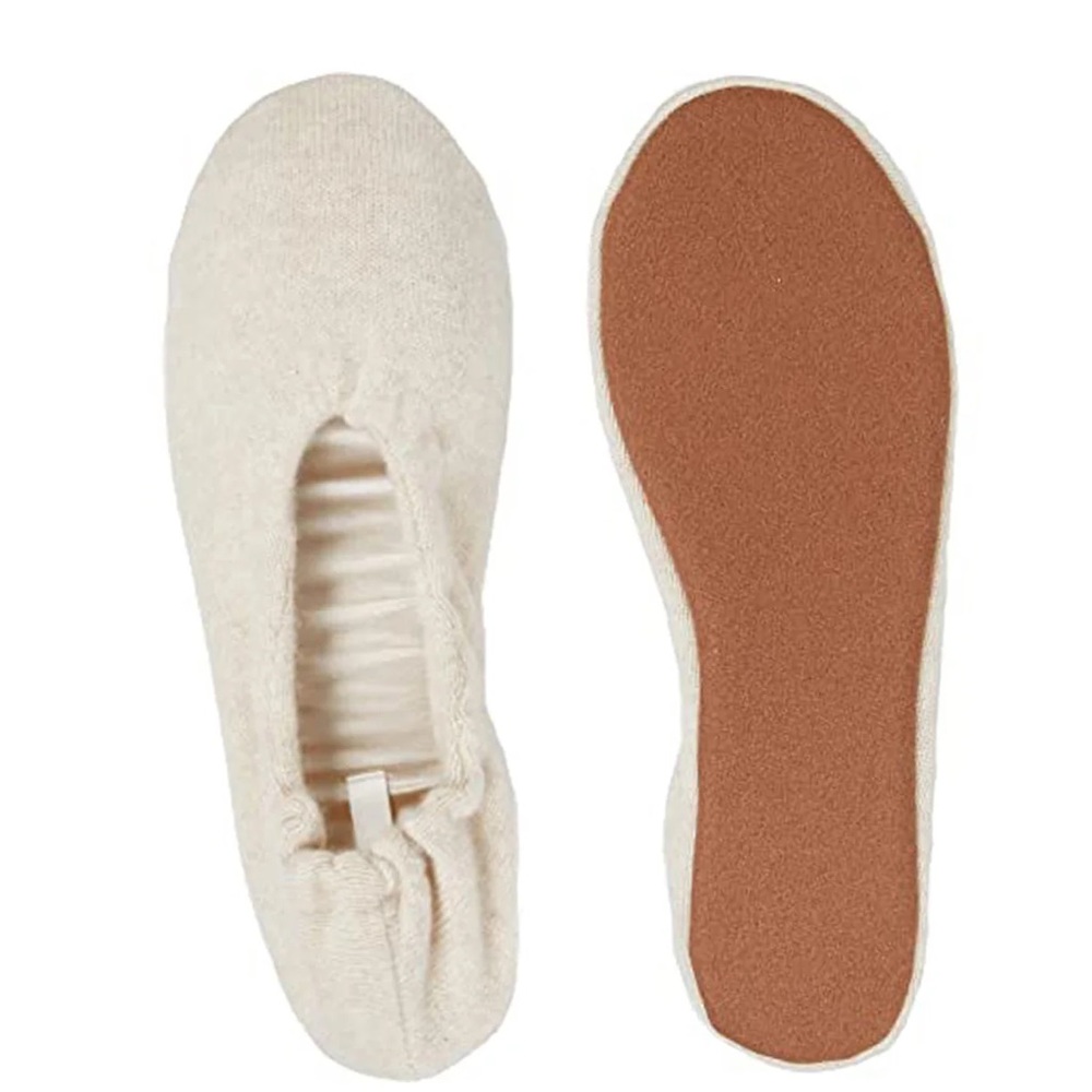 NWT Skin Cashmere Ballet Flat Slipper